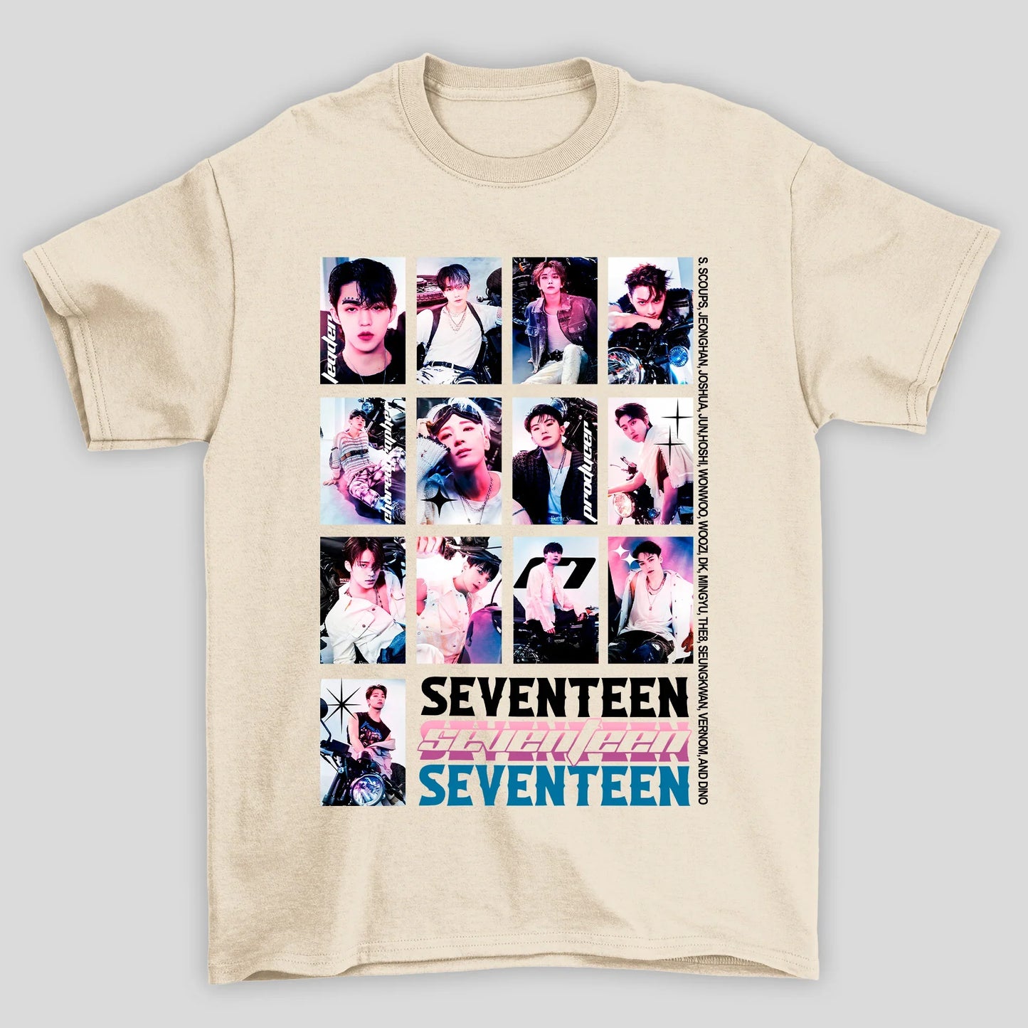 Camiseta Básica Seventeen Be The Sun Tour