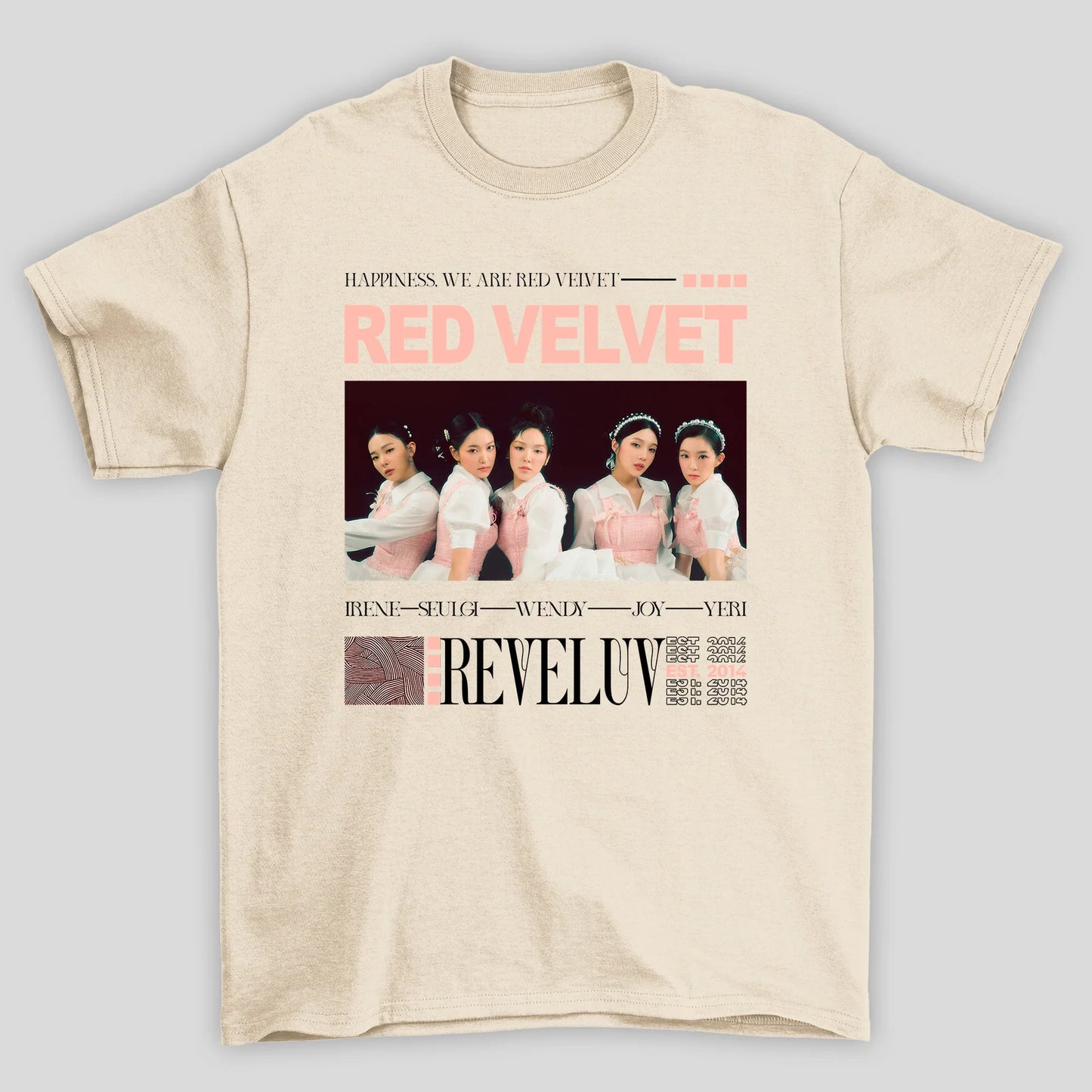 Camiseta Básica Red Velvet Reveluv
