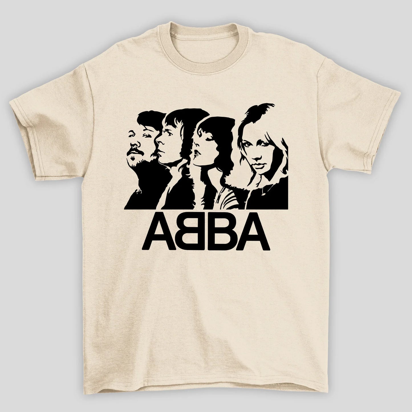 Camiseta Básica Abba Silhueta