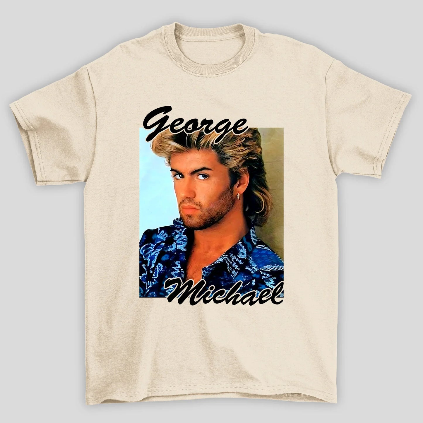 Camiseta Básica George Michael Foto Capa