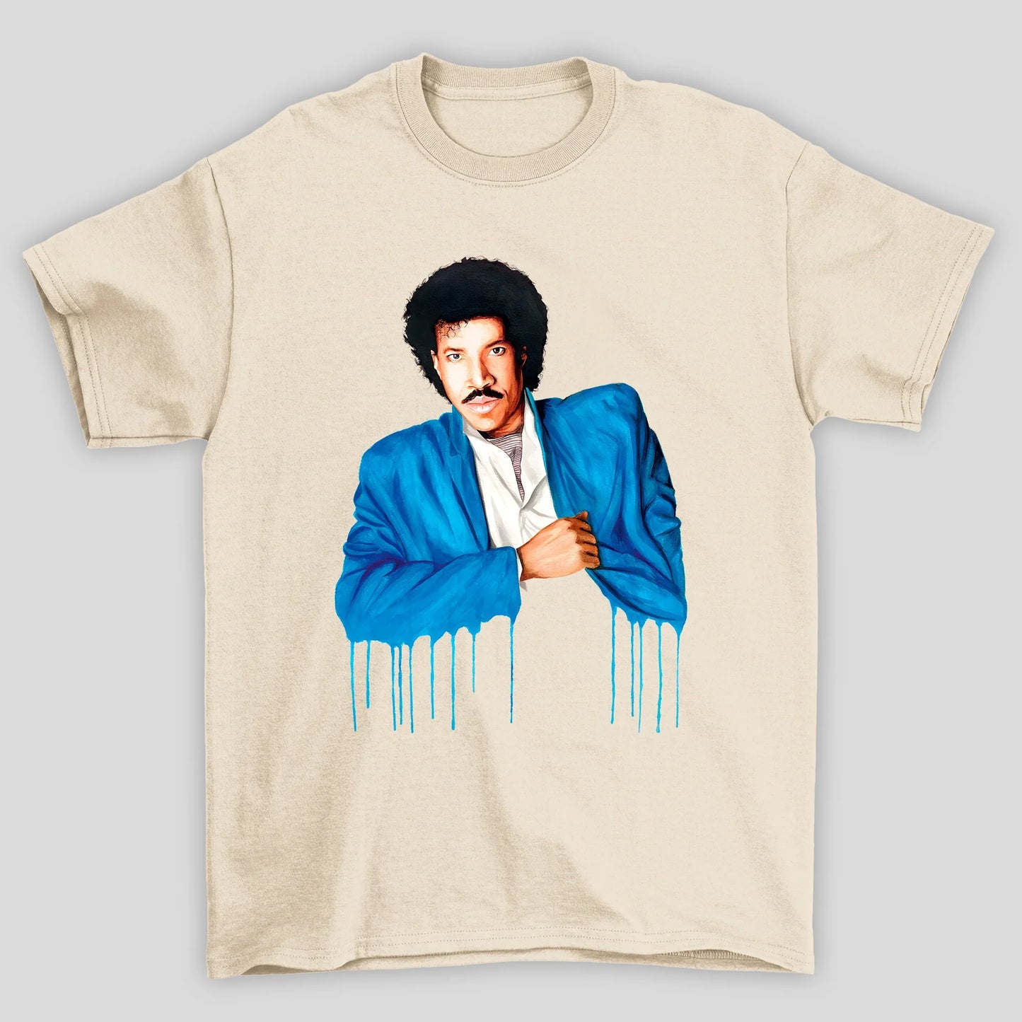 Camiseta Básica Lionel Richie Pintura