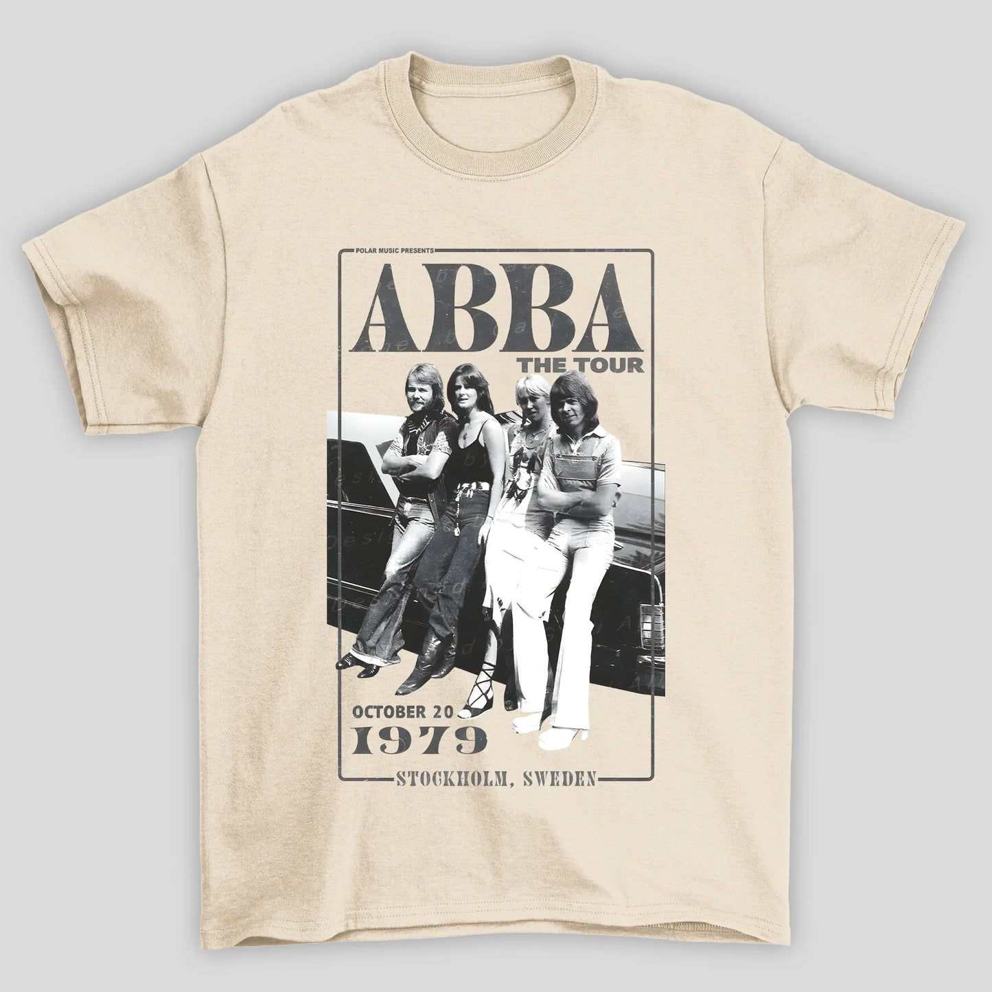 Camiseta Básica Preto e Branco Abba