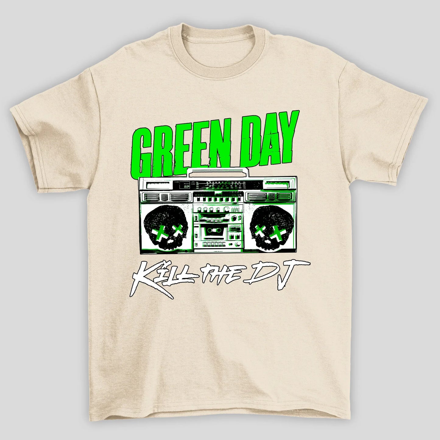 Camiseta Básica Kill The Dj Radio Green Day