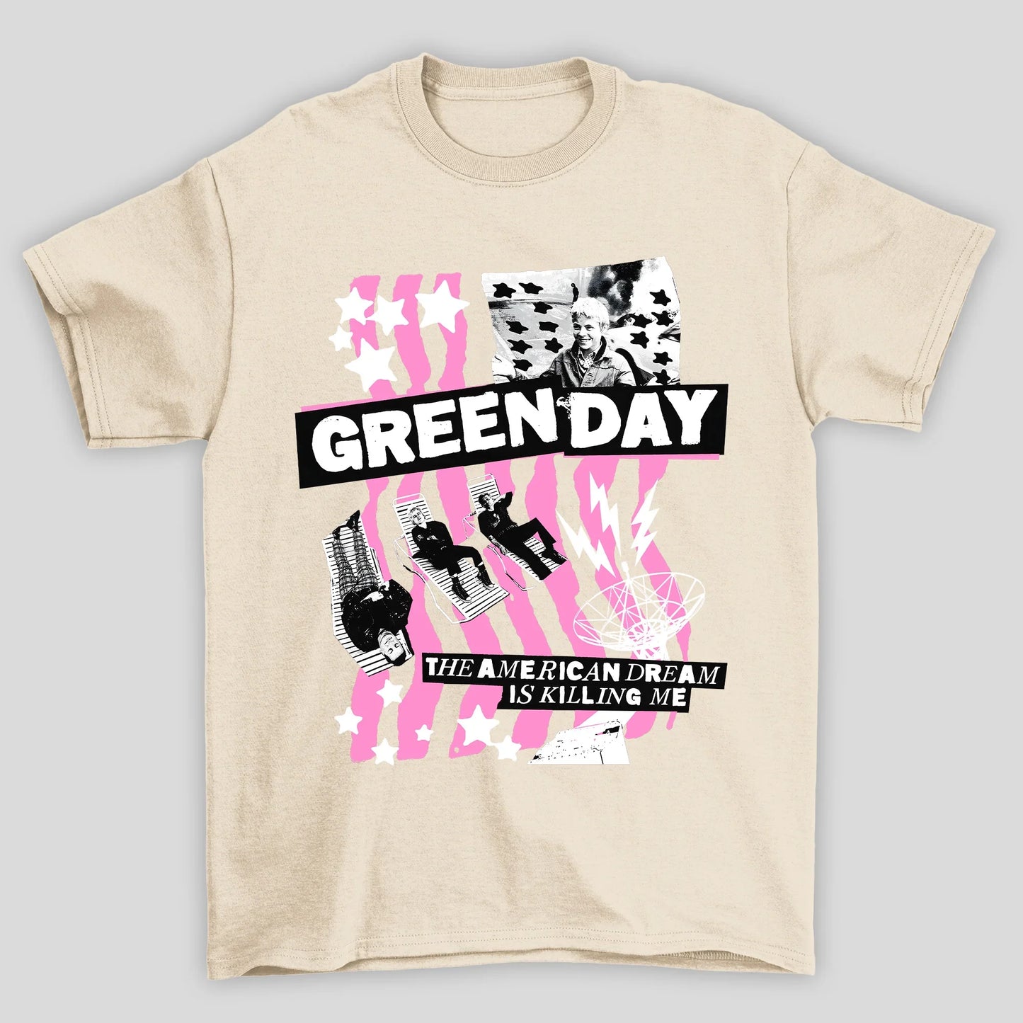 Camiseta Básica The American Dream Green Day