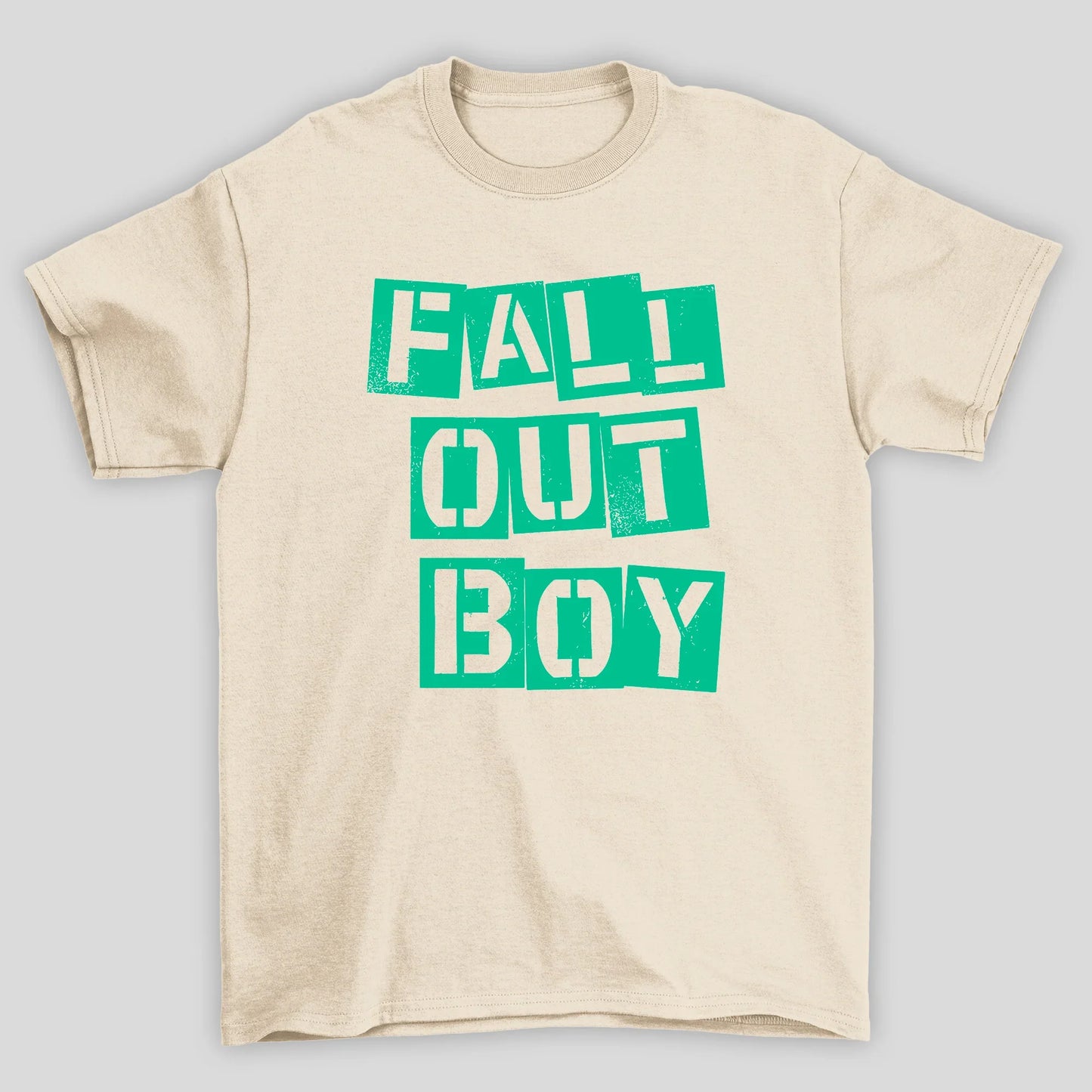 Camiseta Básica  Verde Fall Out Boy