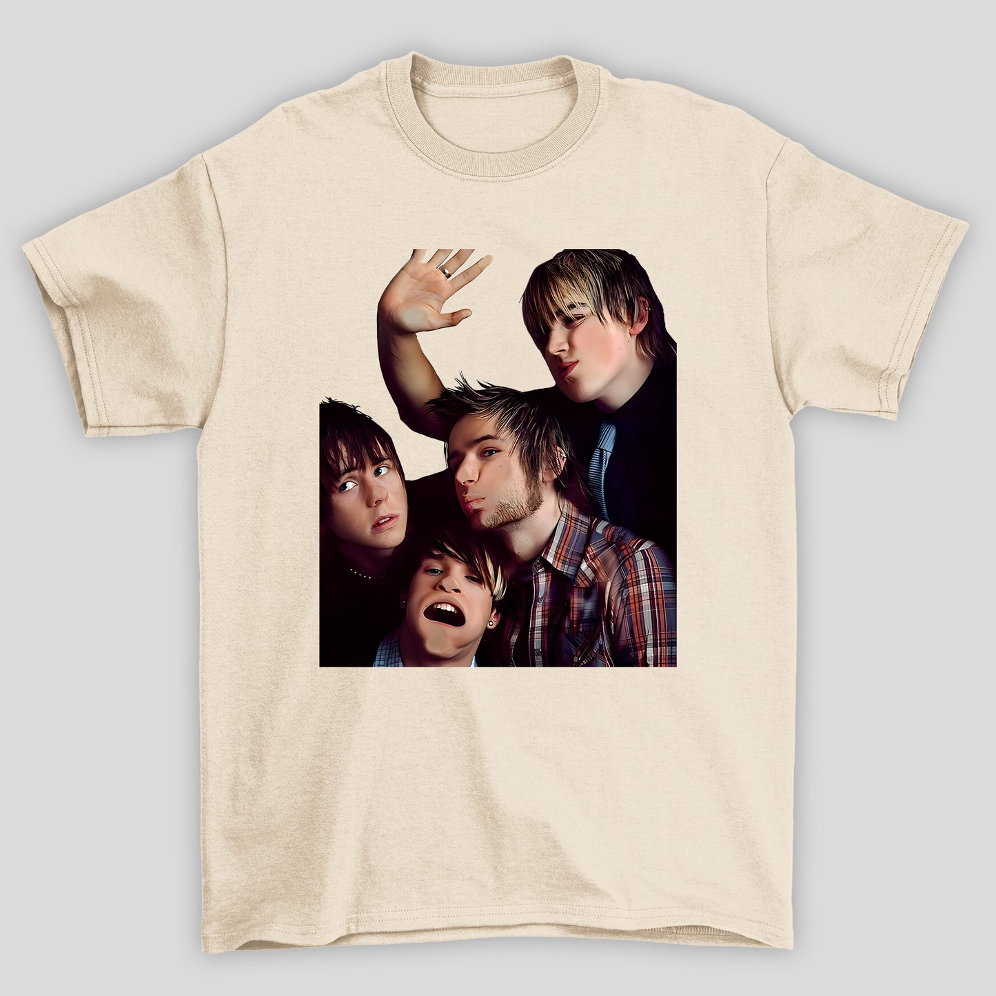 Camiseta Básica McFLY Integrantes Foto