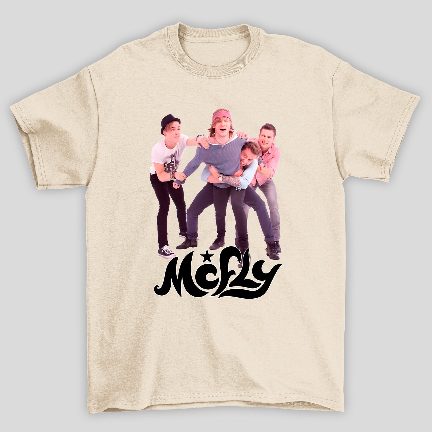 Camiseta Básica McFLY Integrantes Foto 2