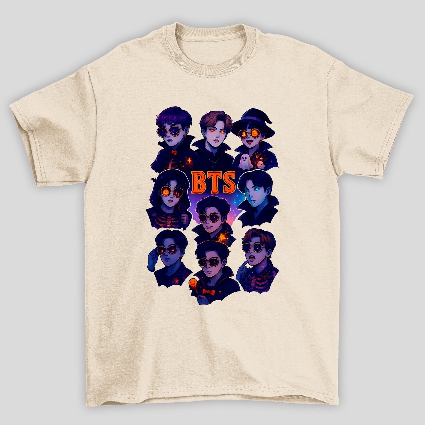 Camiseta Básica BTS Halloween