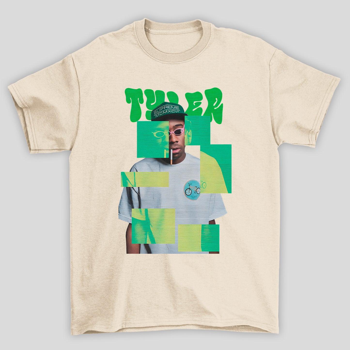 Camiseta Básica Tyler The Creator Glitch