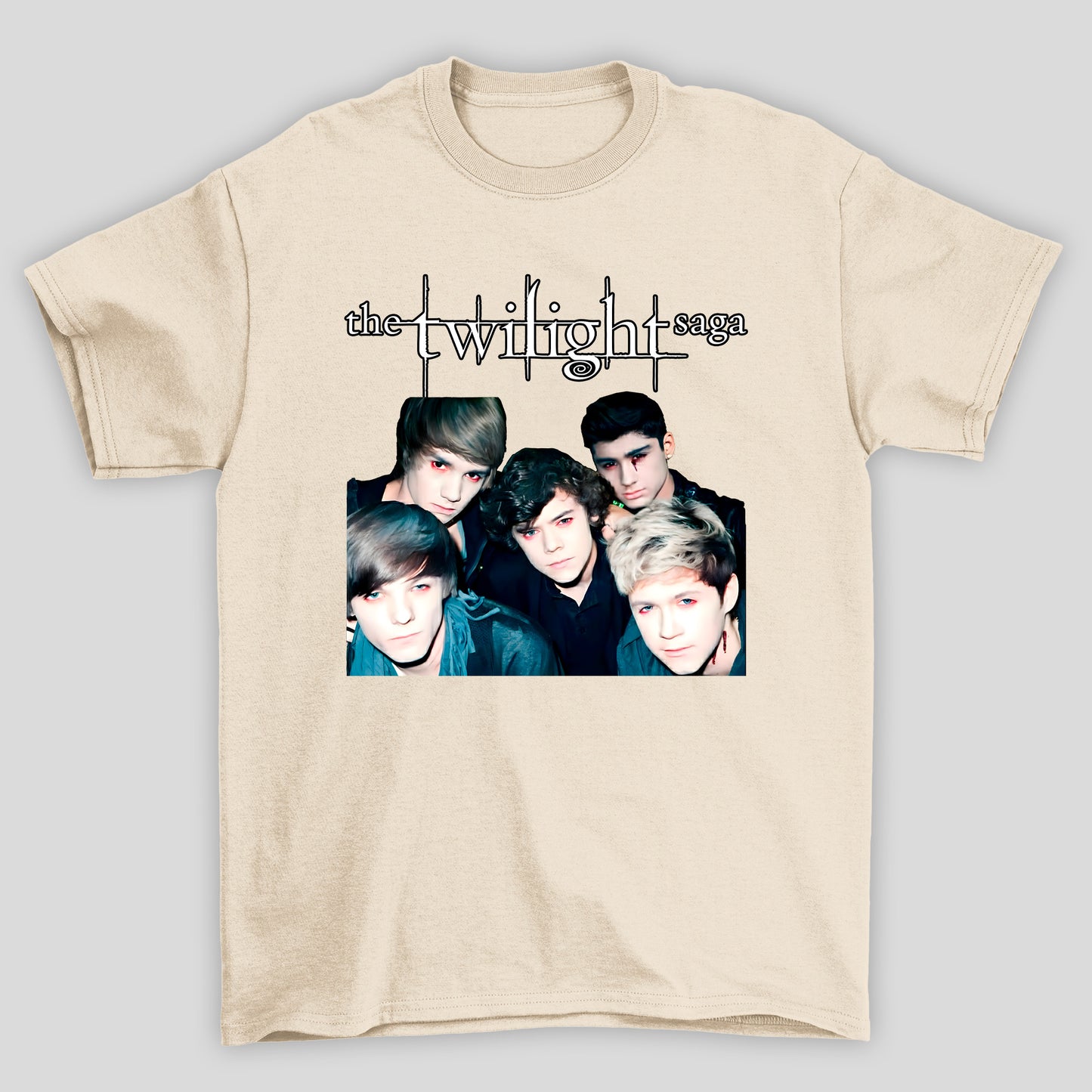 Camiseta Básica One Direction The Twilight Saga Meme