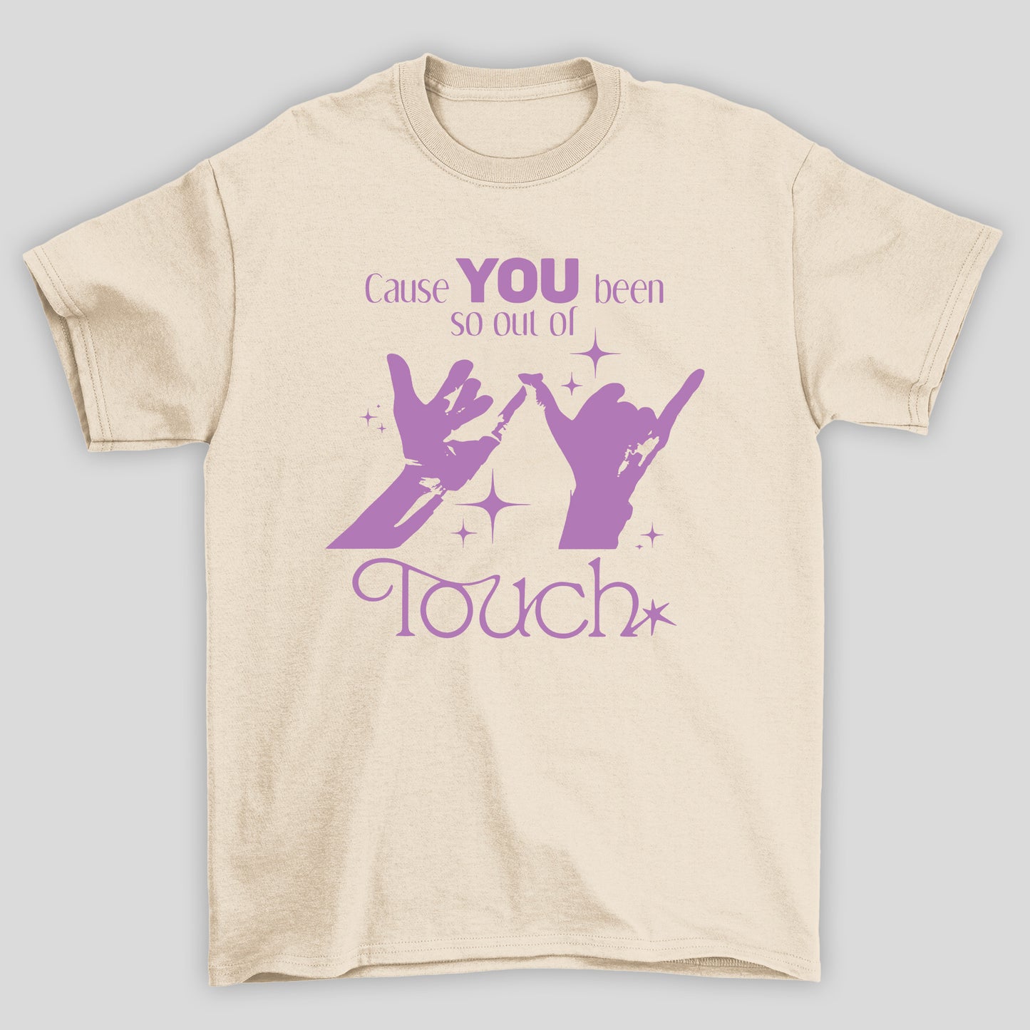 Camiseta Básica Katseye Cause You Been So Out Touch