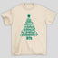 Camiseta Básica Christmas BTS Arvore de Natal