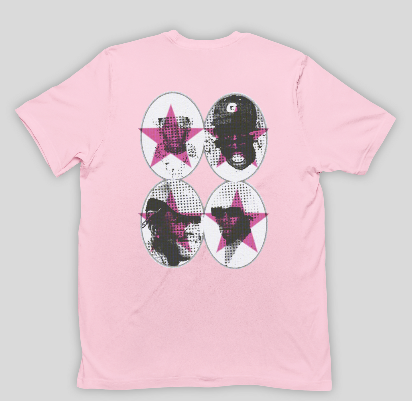 Camiseta Básica Tyler The Creator Pink Star