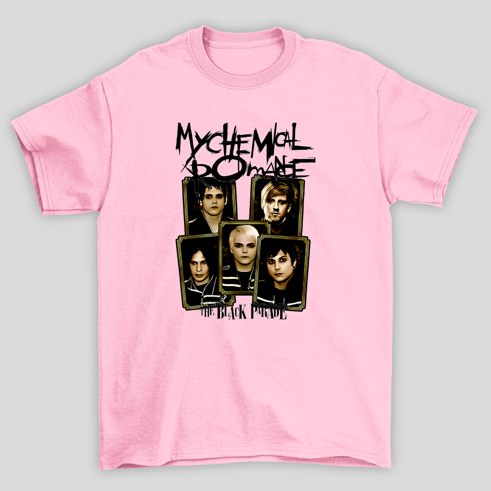 Camiseta Básica My Chemical Romance Faces