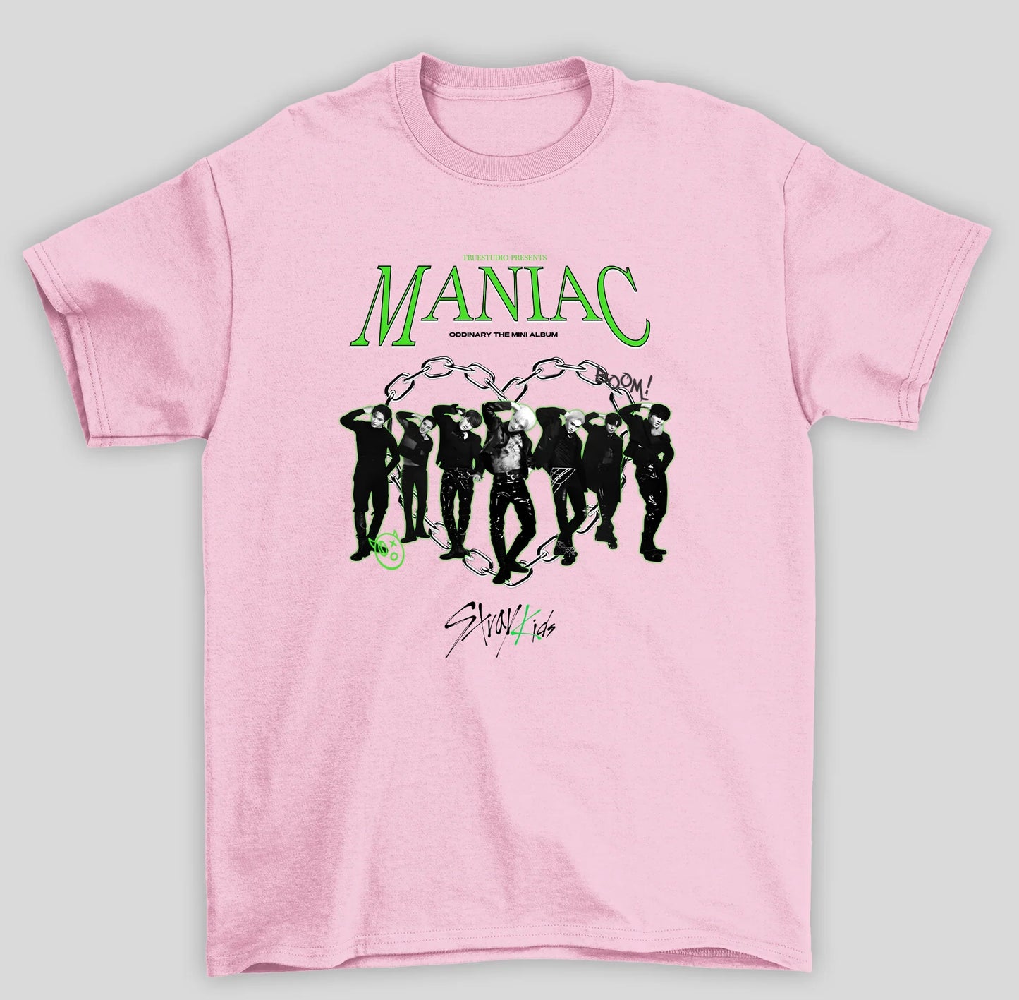 Camiseta Básica Stray Kids Maniac