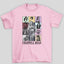 Camiseta Básica Chappel Roan Collage- rosa bebe