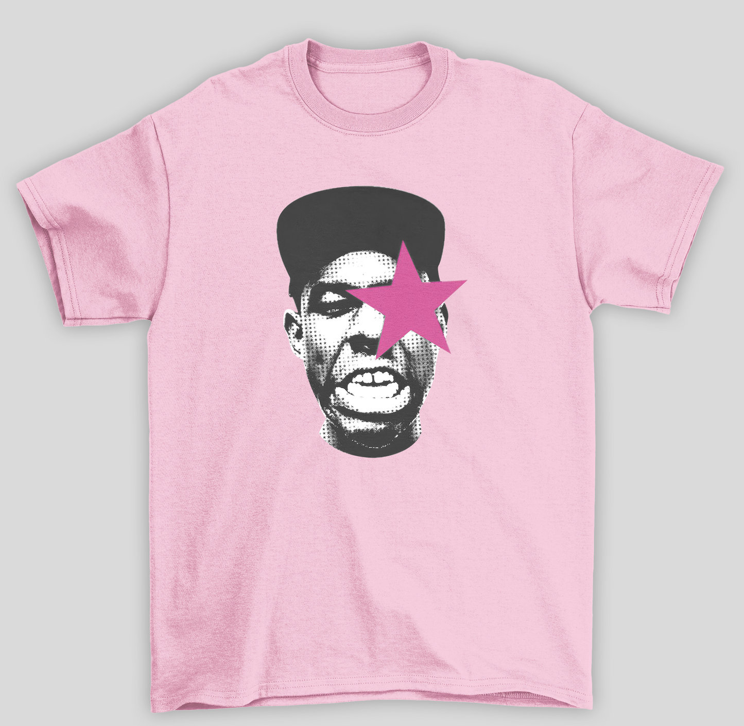 Camiseta Básica Tyler The Creator Pink Star