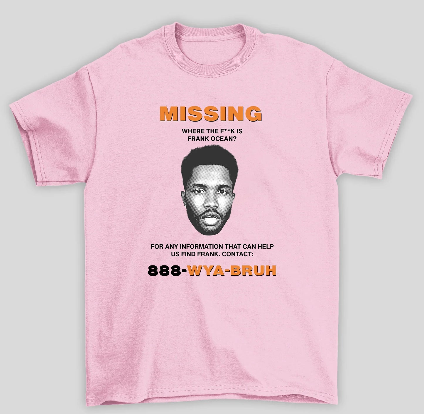 Camiseta Básica Frank Ocean Missing