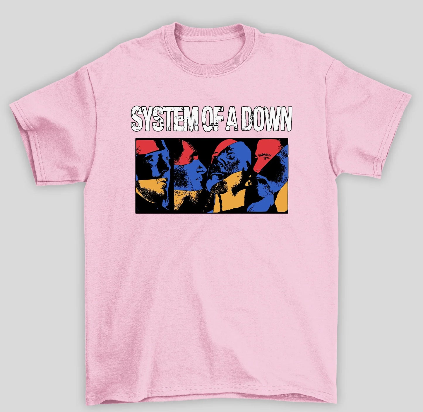 Camiseta Básica System Of A Down S.O.A.D