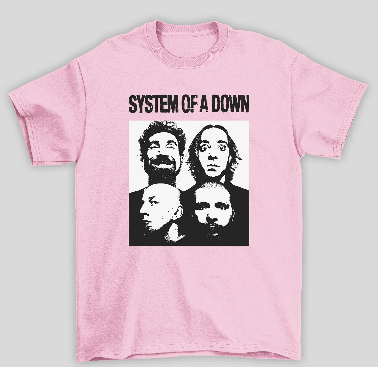 Camiseta Básica System Of A Down Band