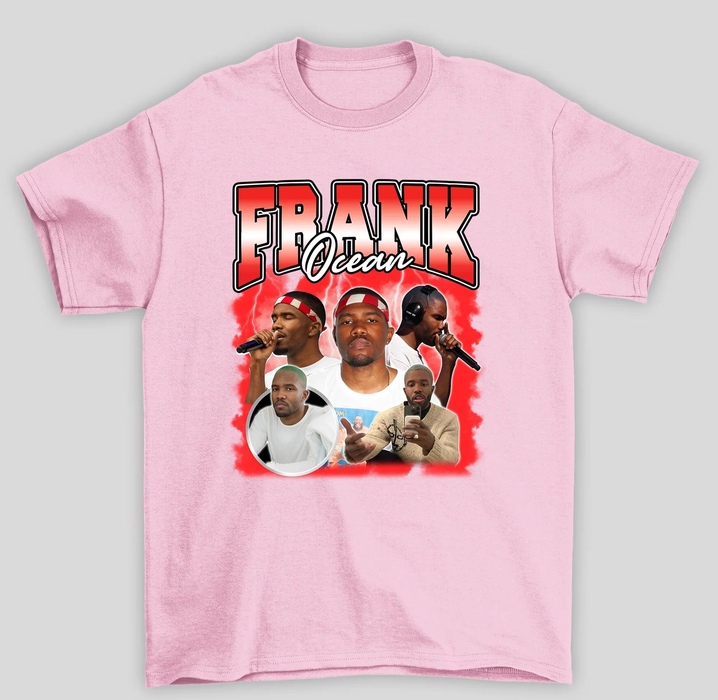 Camiseta Básica Frank Ocean Collage