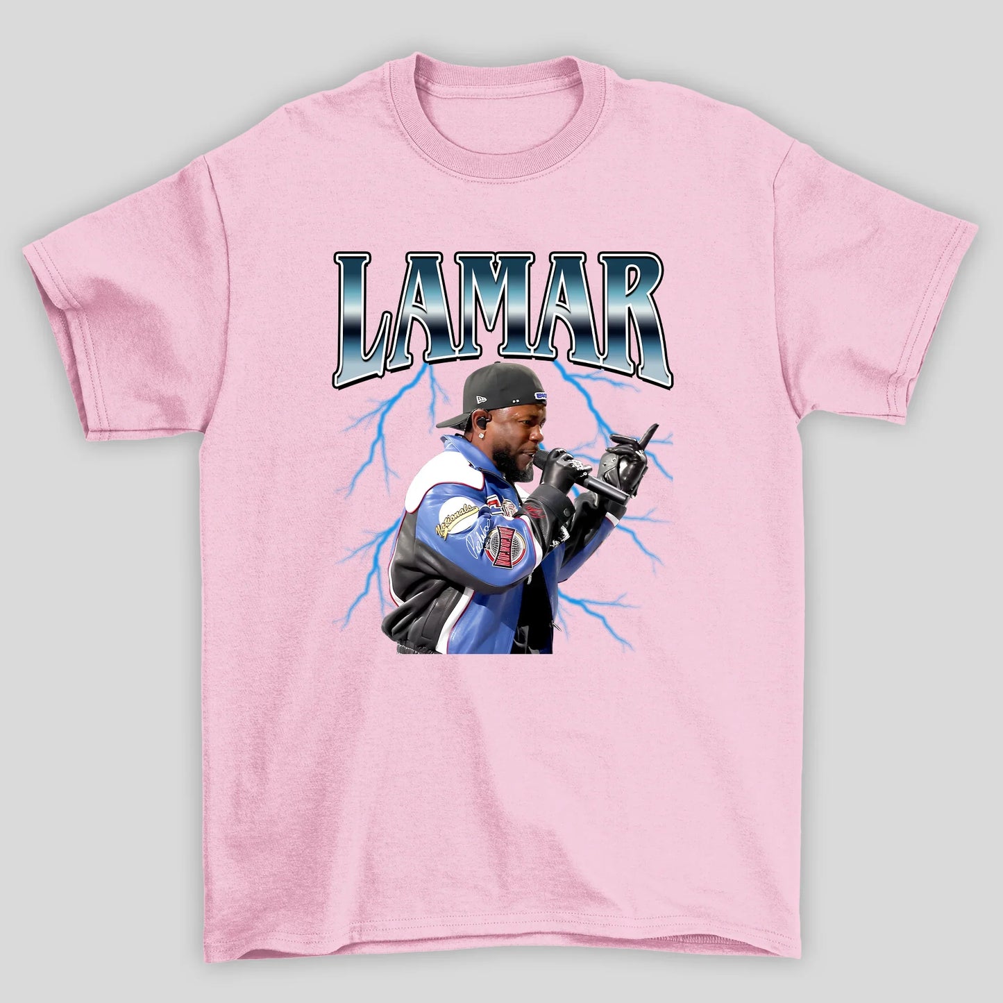 Camiseta Básica Kendrick Lamar Lightning