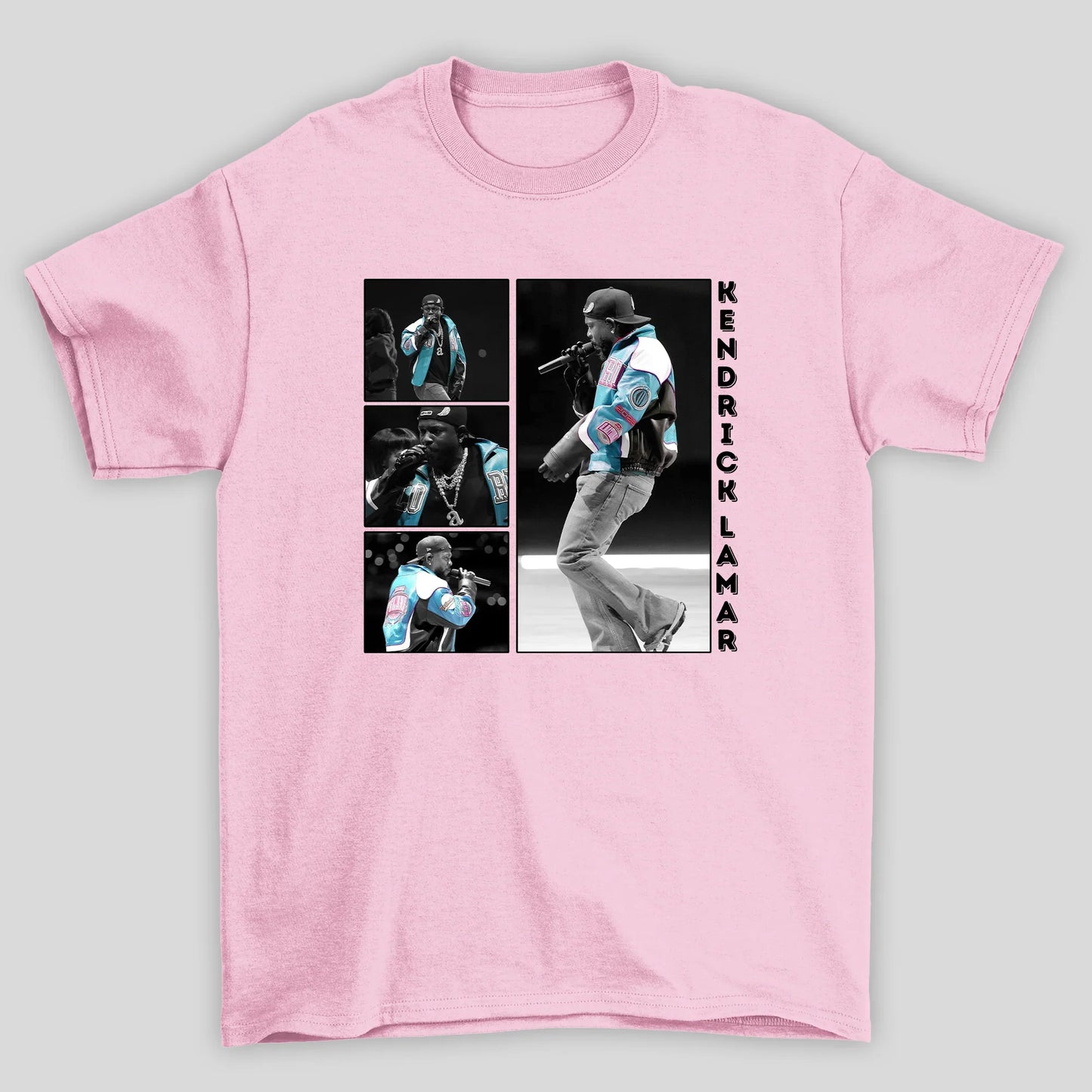 Camiseta Básica Kendrick Lamar Blue Jacket