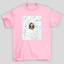 Camiseta Básica Rihanna White Roses
