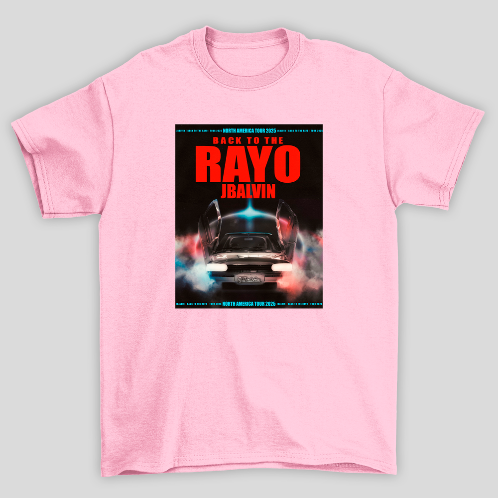 Camiseta Básica J Balvin Back To The Rayo Tour