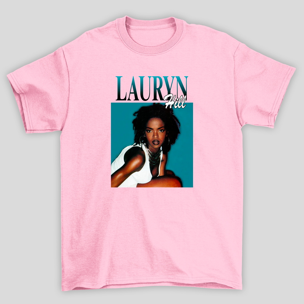 Camiseta Básica Lauryn Hill Vintage