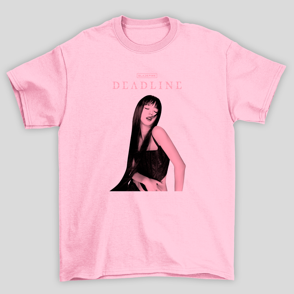 Camiseta Básica Blackpink Deadline Jisoo
