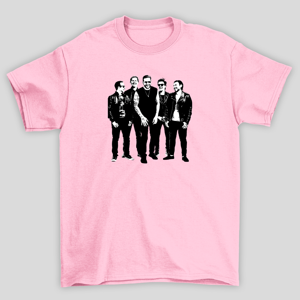 Camiseta Básica Avenged Sevenfold Smiling