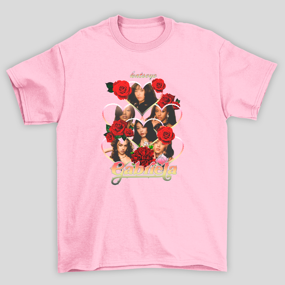 Camiseta Básica Katseye Hearts