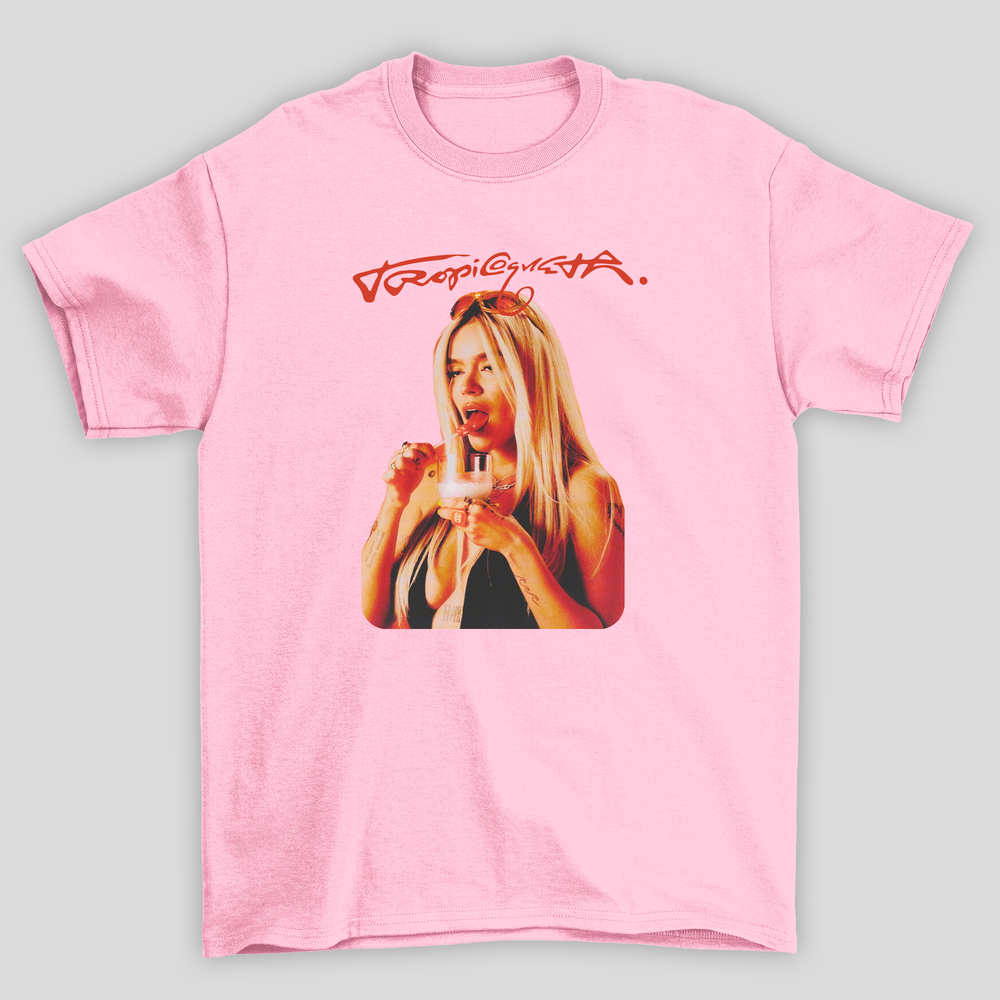 Camiseta Básica Unissex Karol G Tropicoqueta