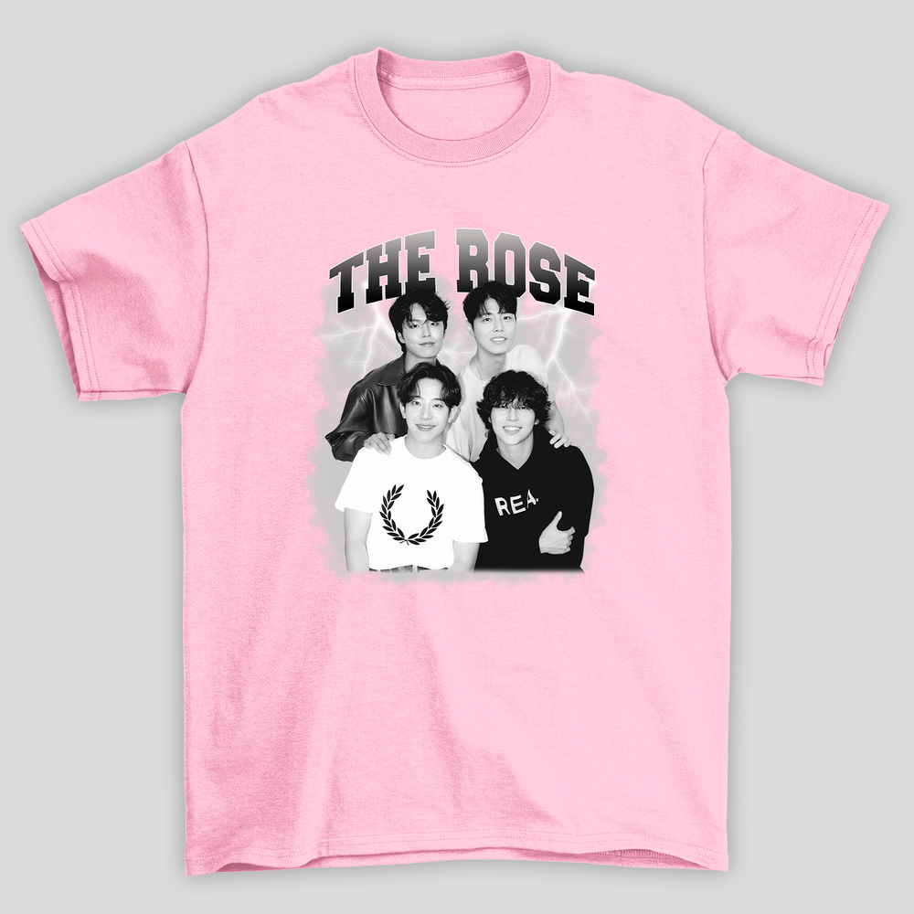 Camiseta Básica The Rose B&W