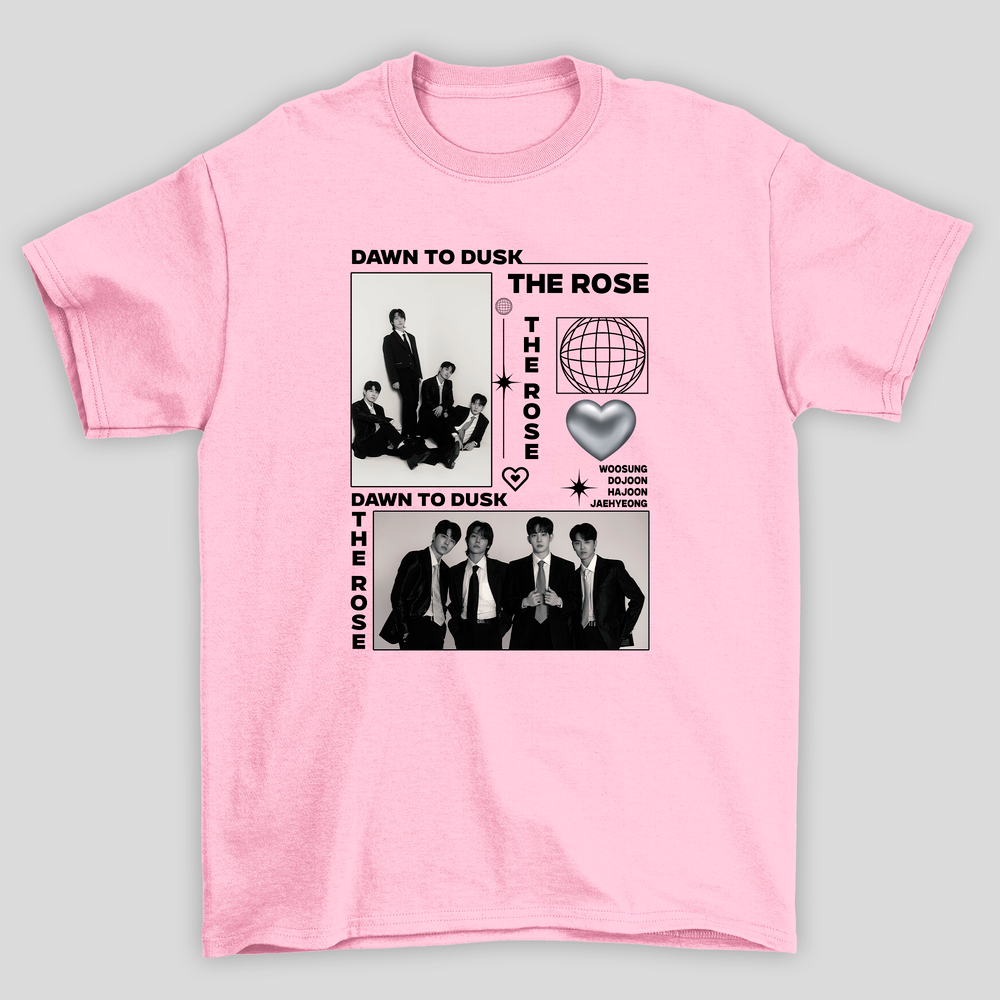 Camiseta Básica The Rose Down To Dusk