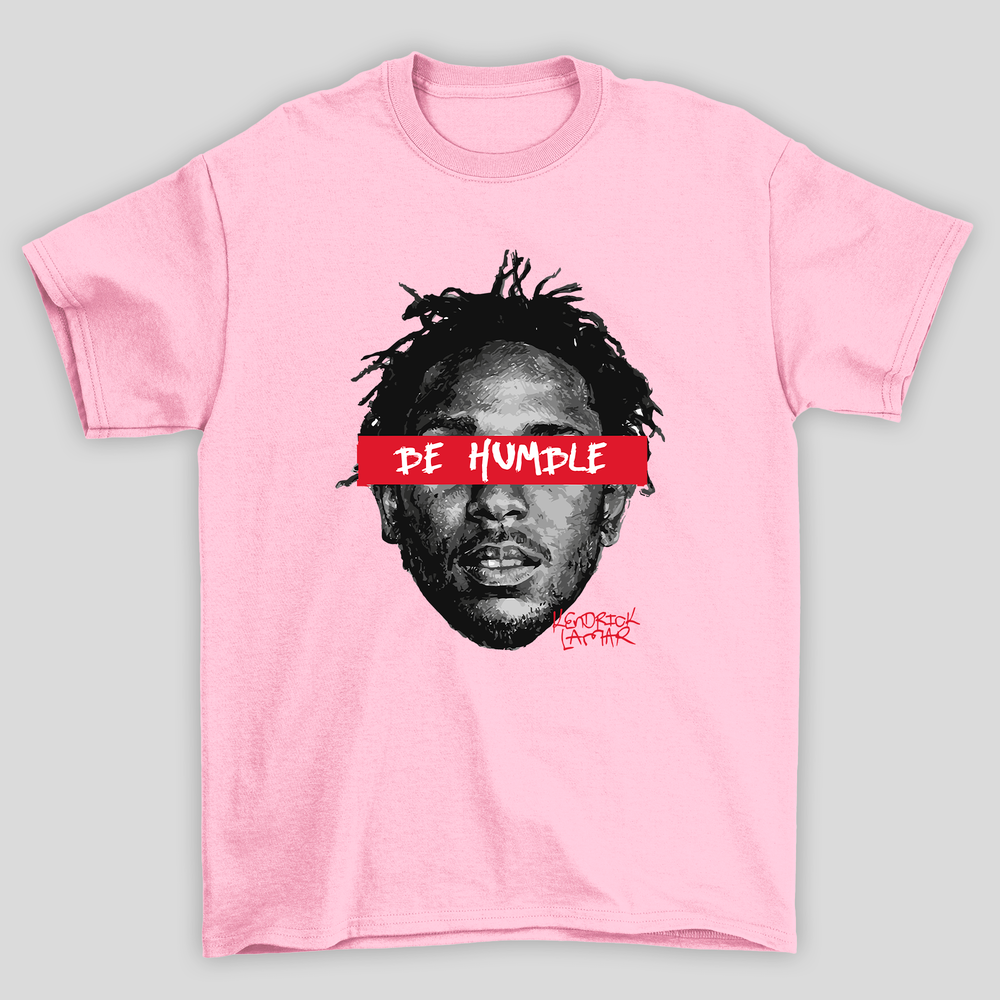 Camiseta Básica Kendrick Lamar Be Humble