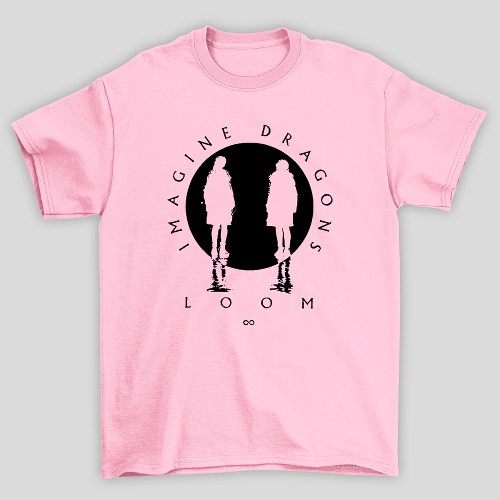 Camiseta Básica Imagine Dragons Loom Silhuetas