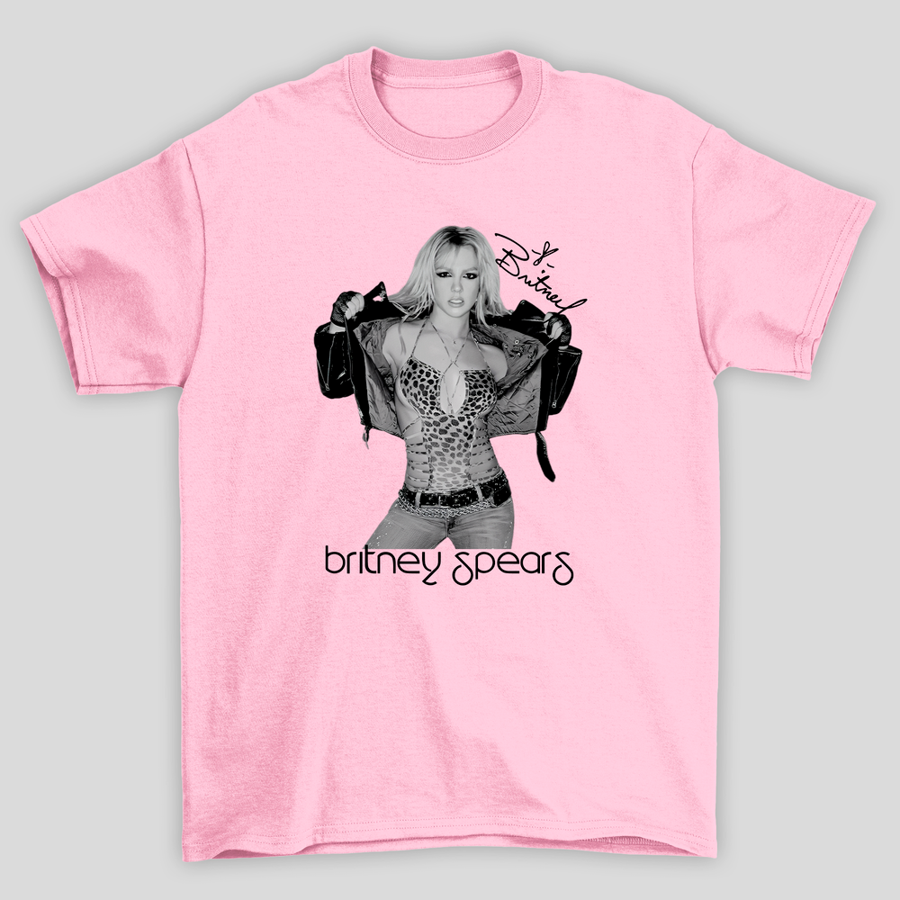 Camiseta Básica Britney Spears Signature