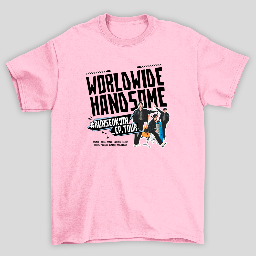 Camiseta Basica BTS Jin Worldwide Handsome