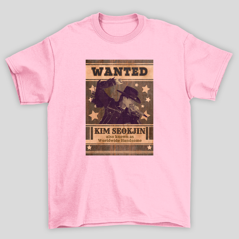 Camiseta Básica BTS Wanted