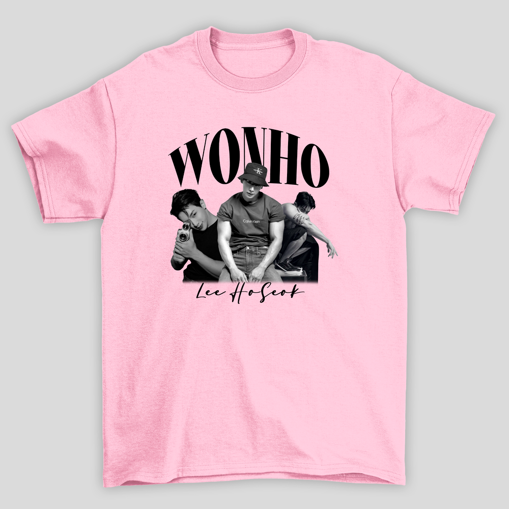 Camiseta Básica Wonho Lee Ho-Seok