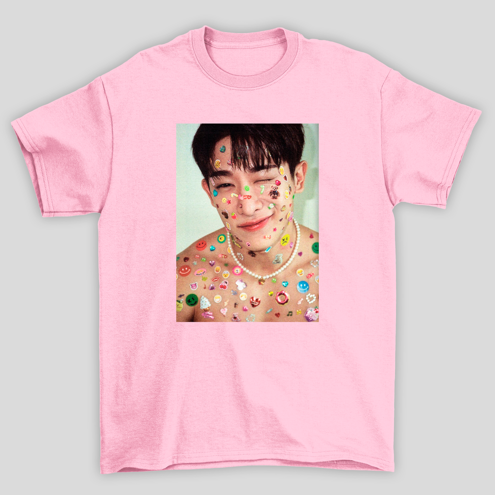 Camiseta Básica Wonho Cute