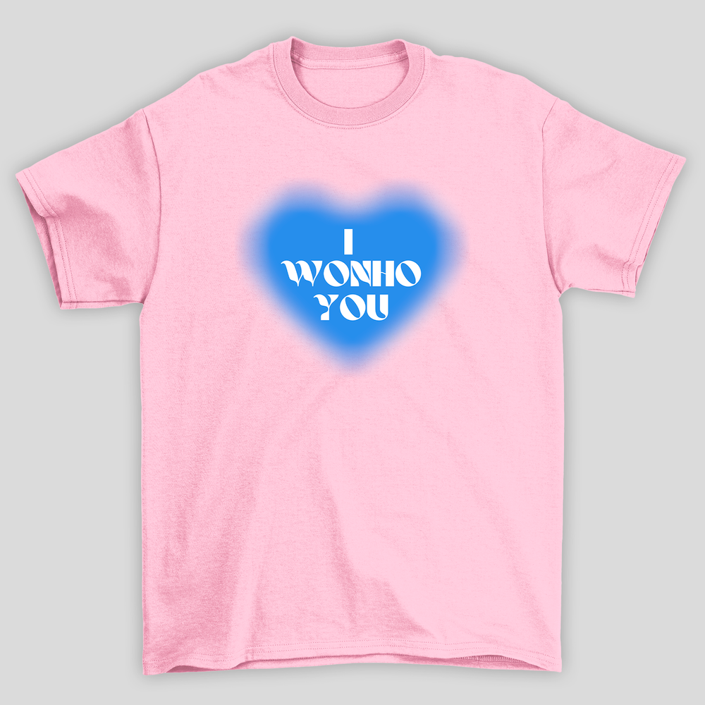 Camiseta Básica Wonho You Heart