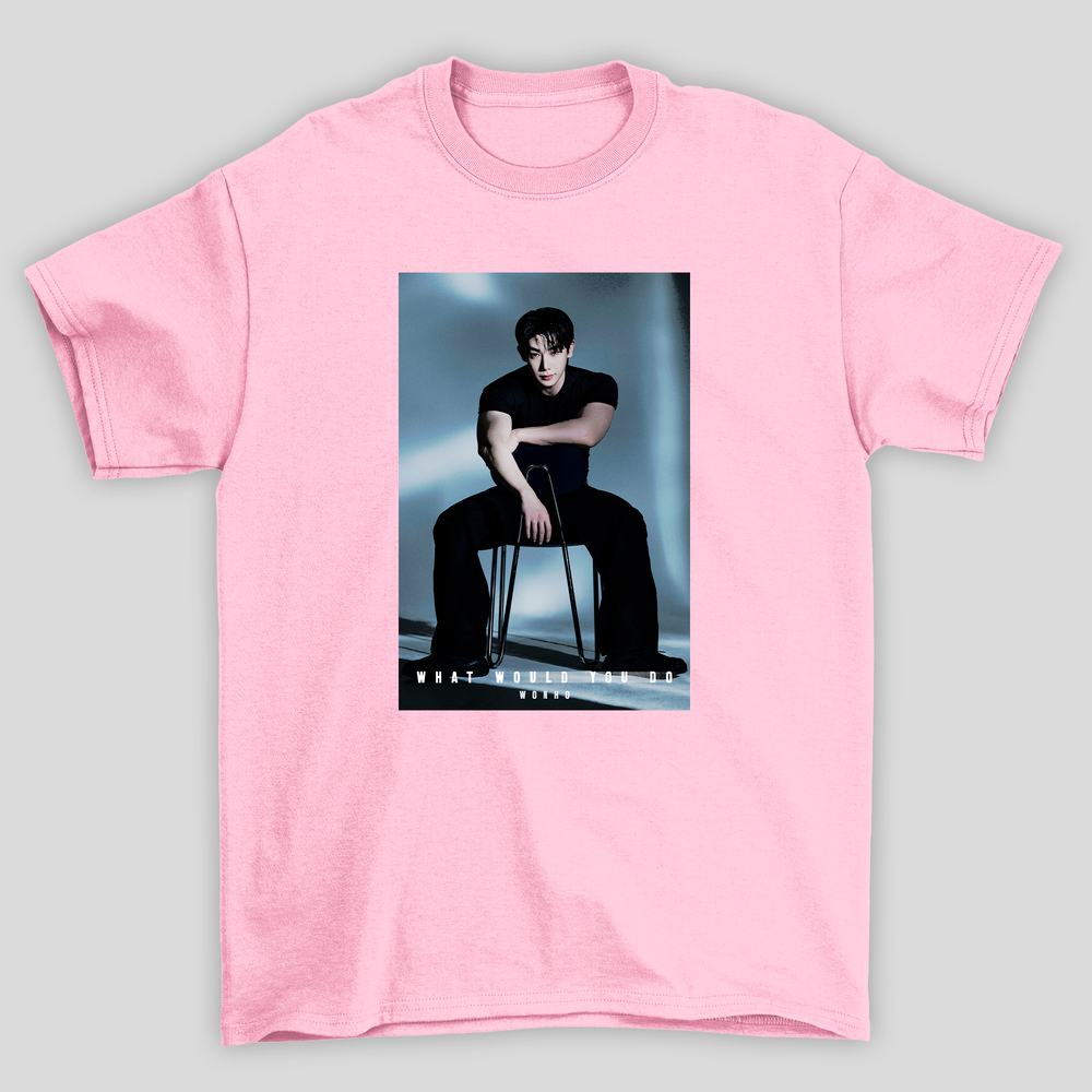 Camiseta Básica Wonho What Would You Do