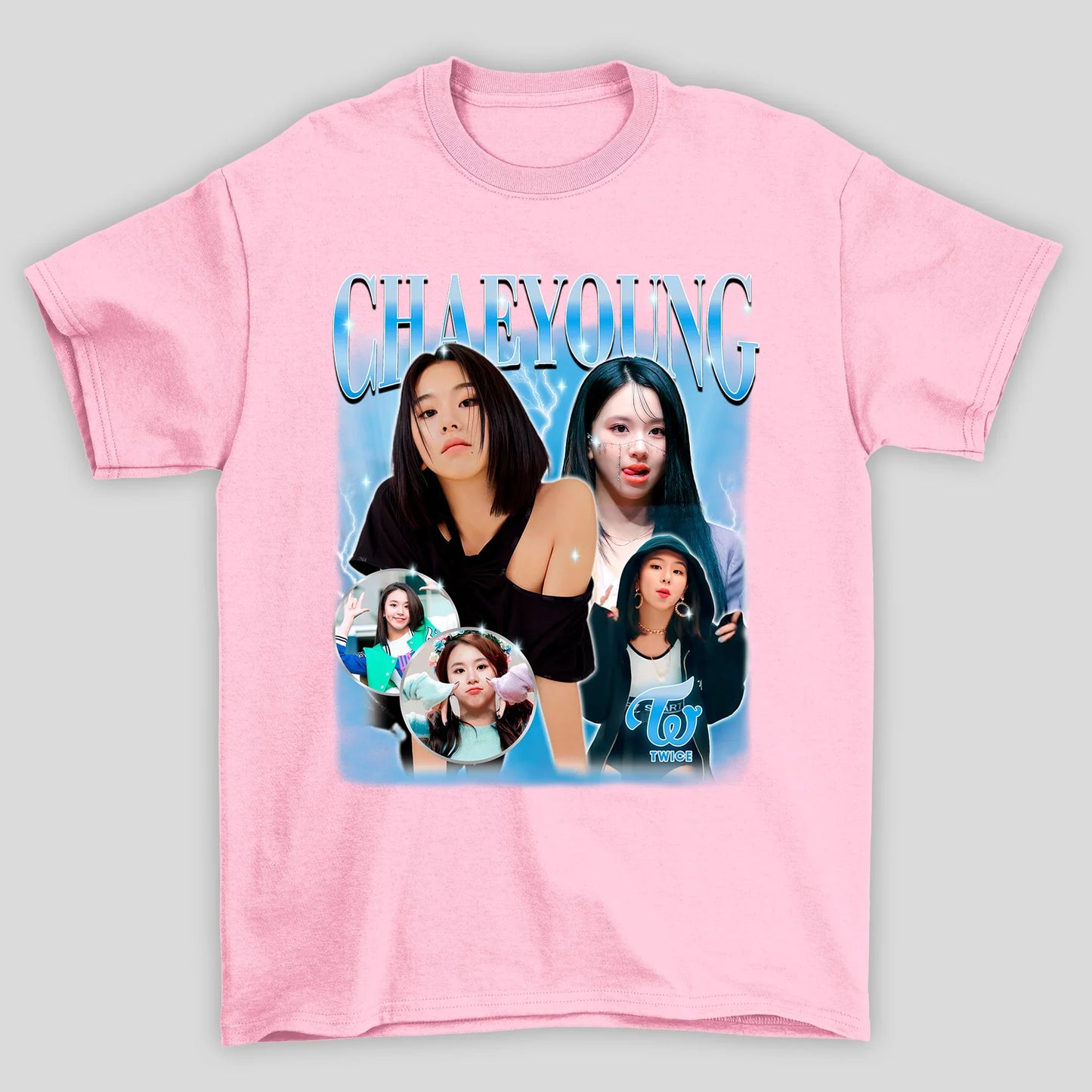 Camiseta Básica Twice Chaeyoung Graphic