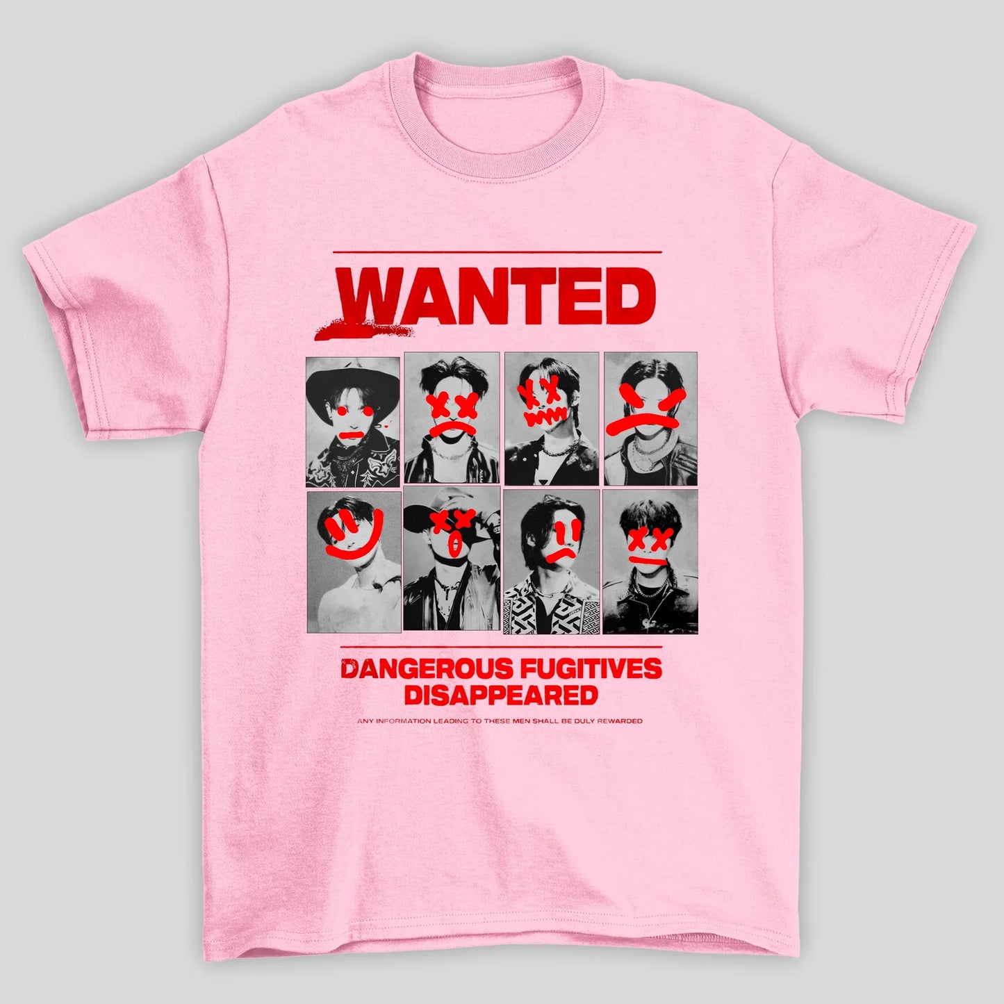 Camiseta Básica Ateez Wanted