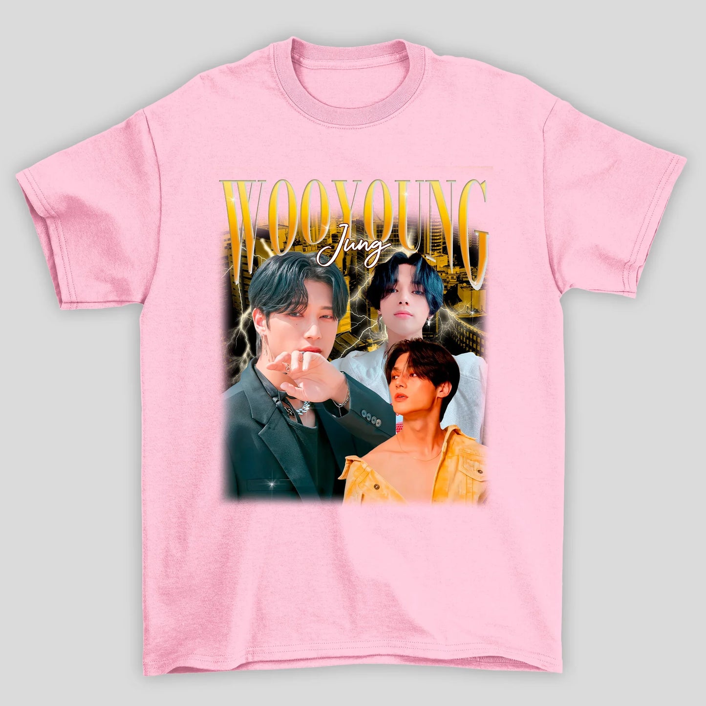 Camiseta Básica Ateez Wooyoung Graphic