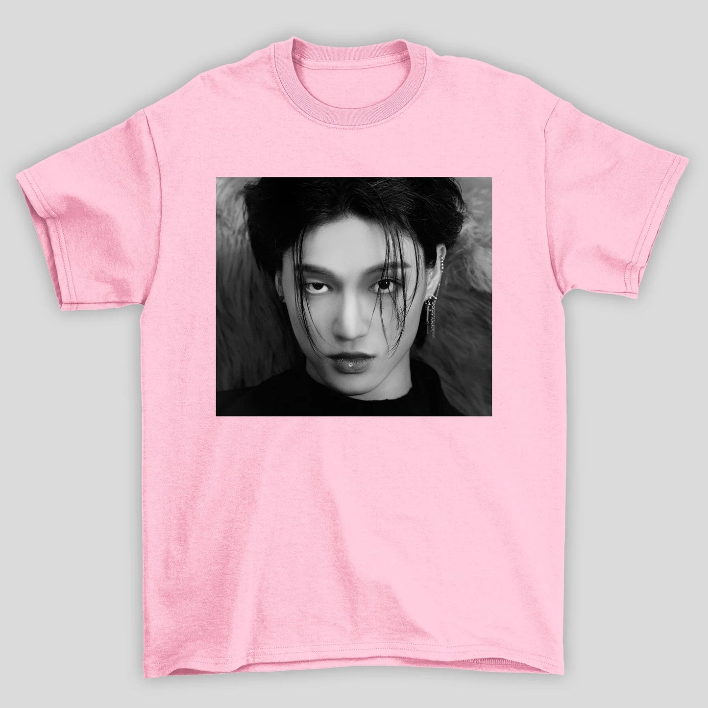 Camiseta Básica Ateez Wooyoung Photo