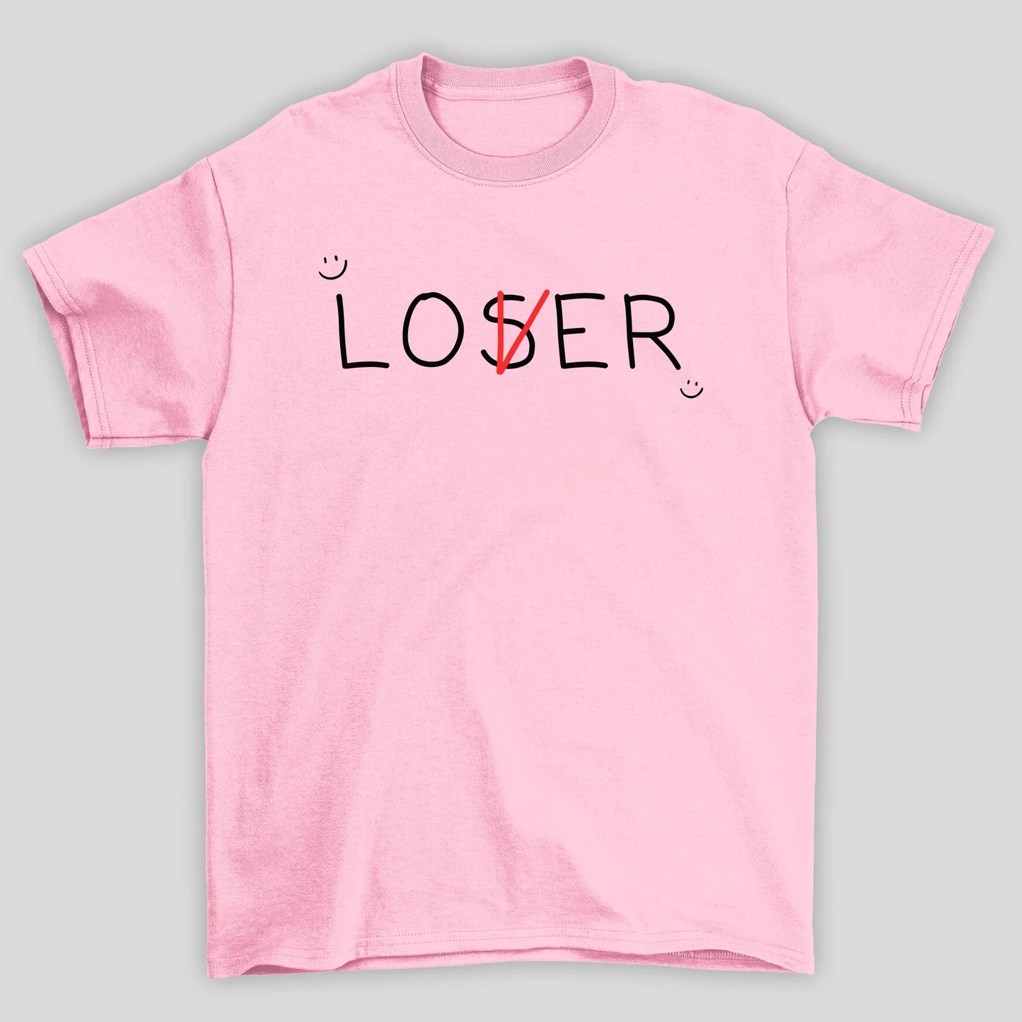 Camiseta Básica Txt Loser X Lover